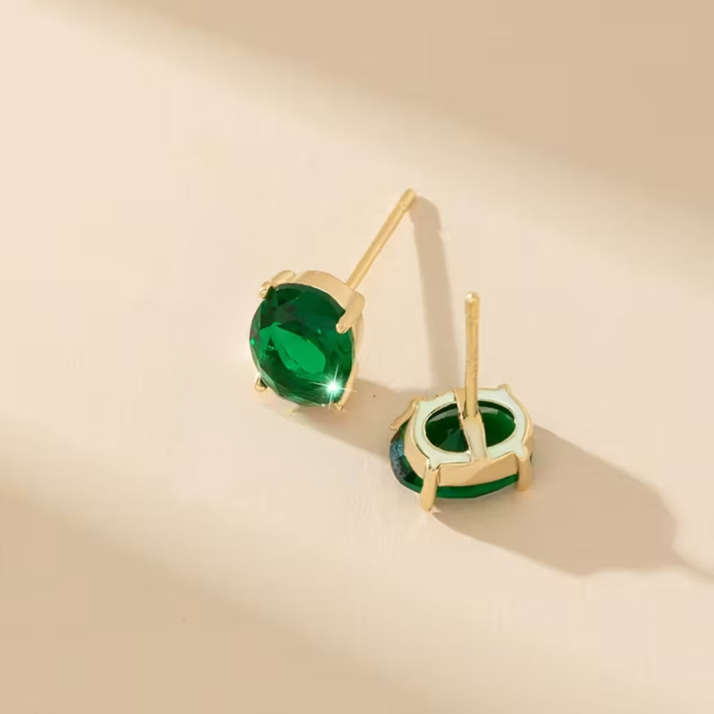 Gleam owalne kolczyki