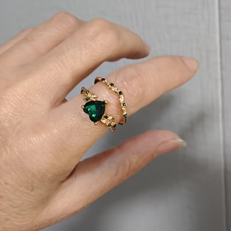 Zestaw dwóch pierścionków Heartbound