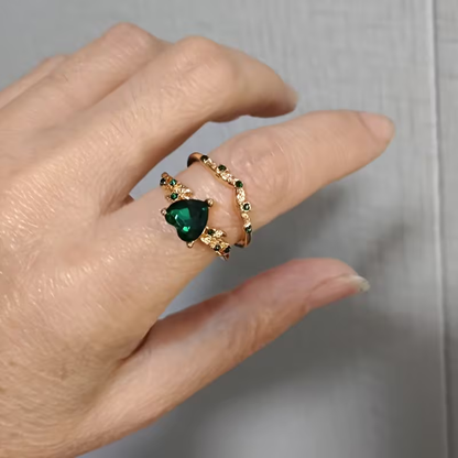 Zestaw dwóch pierścionków Heartbound