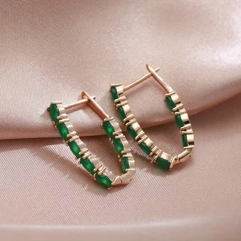 Kolczyki w kształcie koła Savannah