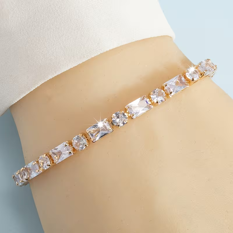 Bransoletka szmaragdowego blasku