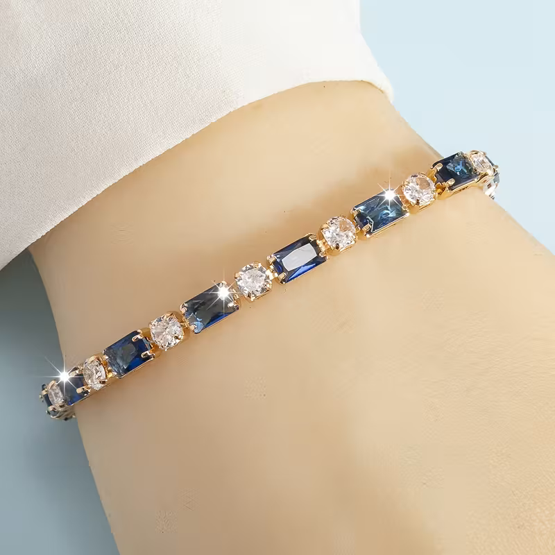 Bransoletka szmaragdowego blasku