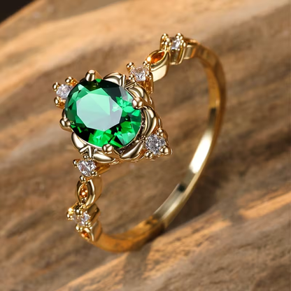 Zaczarowany Pierścionek z Płatkami