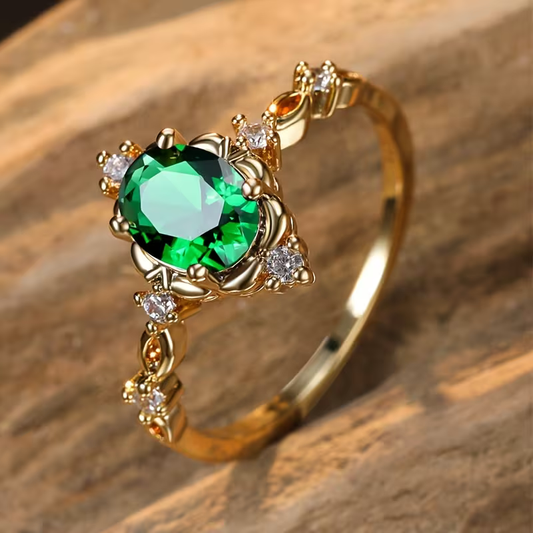 Zaczarowany Pierścionek z Płatkami