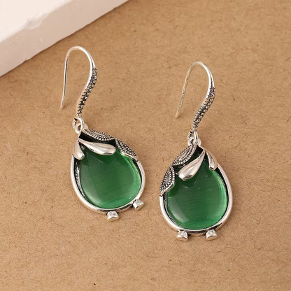 Kolczyki w kształcie łez z wierzby