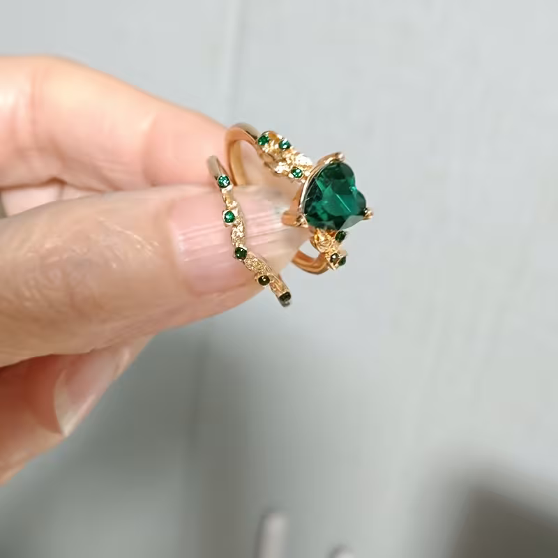 Zestaw dwóch pierścionków Heartbound